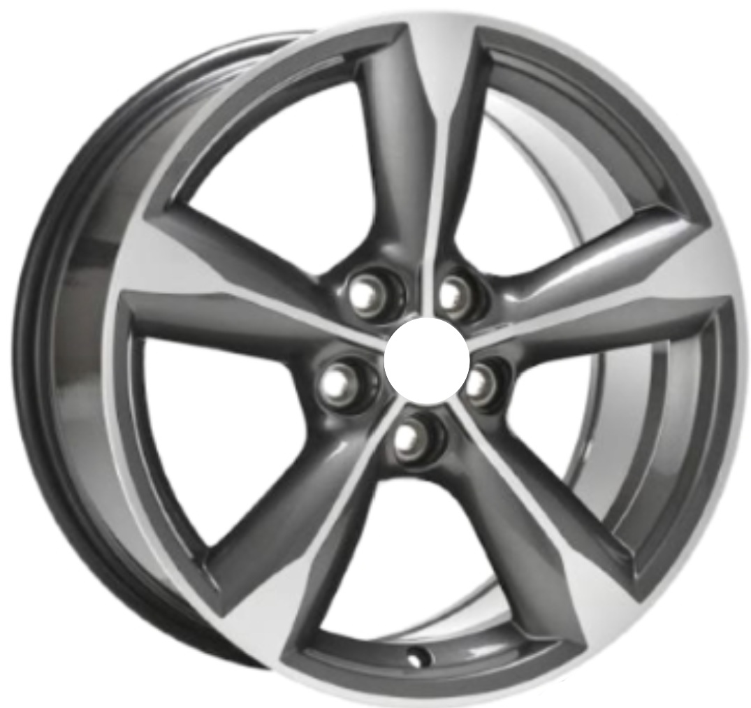 Refurbished 2015-2017 Ford Mustang 18" Machined And Charcoal Aluminum Alloy Factory OEM Wheel (OW-AMXUPU-U30)