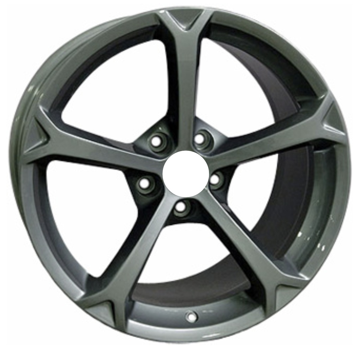 Refurbished 2010-2013 Chevrolet Corvette 19" Charcoal Silver Aluminum Alloy Factory OEM Wheel (OW-AVH9VB-U30)