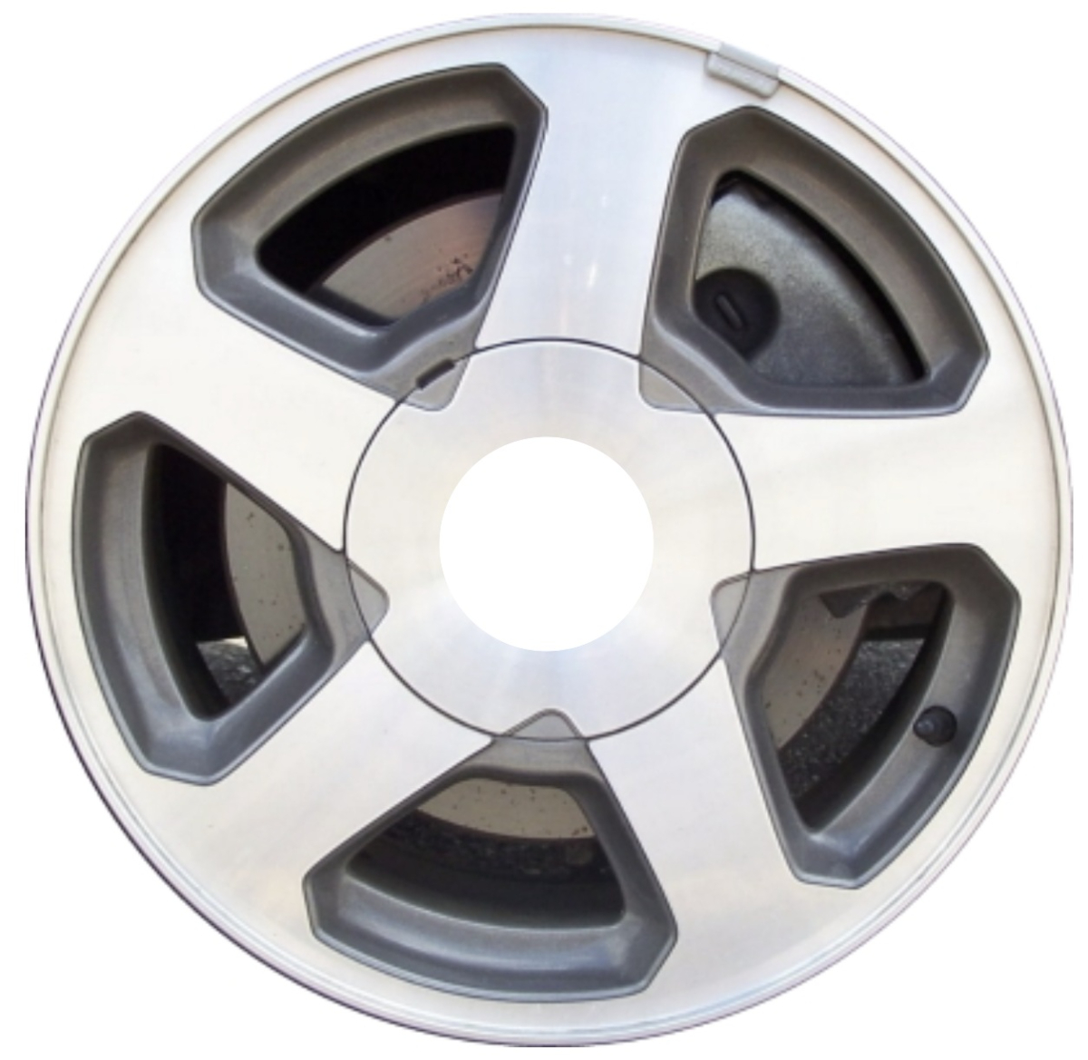Refurbished 2002-2006 Chevrolet Trailblazer 16" Machined And Dark Charcoal Aluminum Alloy Factory OEM Wheel (OW-AP7T8P-U30)