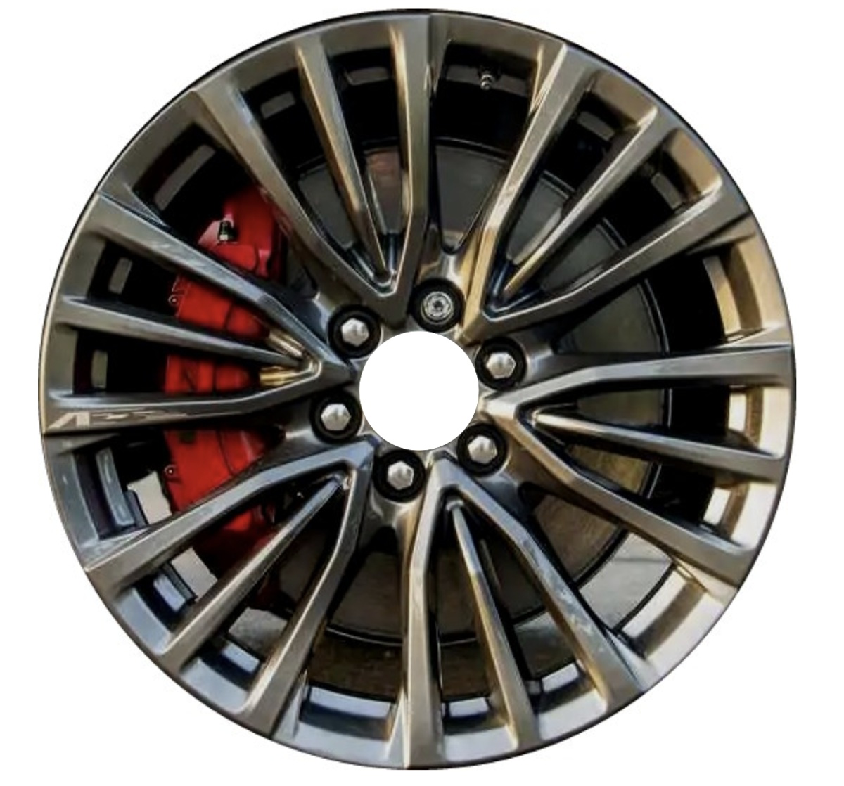 Refurbished 2023-2025 Cadillac Escalade 22" Charcoal Aluminum Alloy Factory OEM Wheel (OW-A2FUPN-U35)