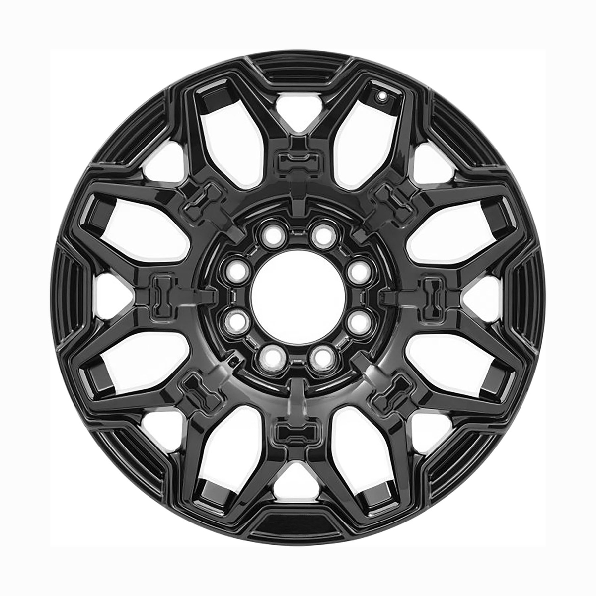 ALY14094U45 OEM Factory Wheel 22" 8x6.5 All Painted Gloss Black