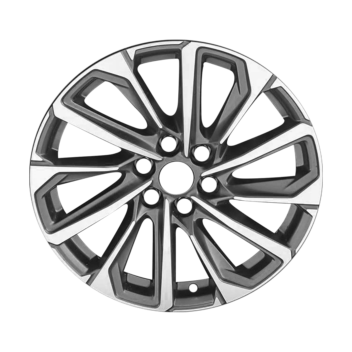 ALY04884U30 OEM & Replacement Wheel 20" 6x132.0 Machined Dark Charcoal Satin