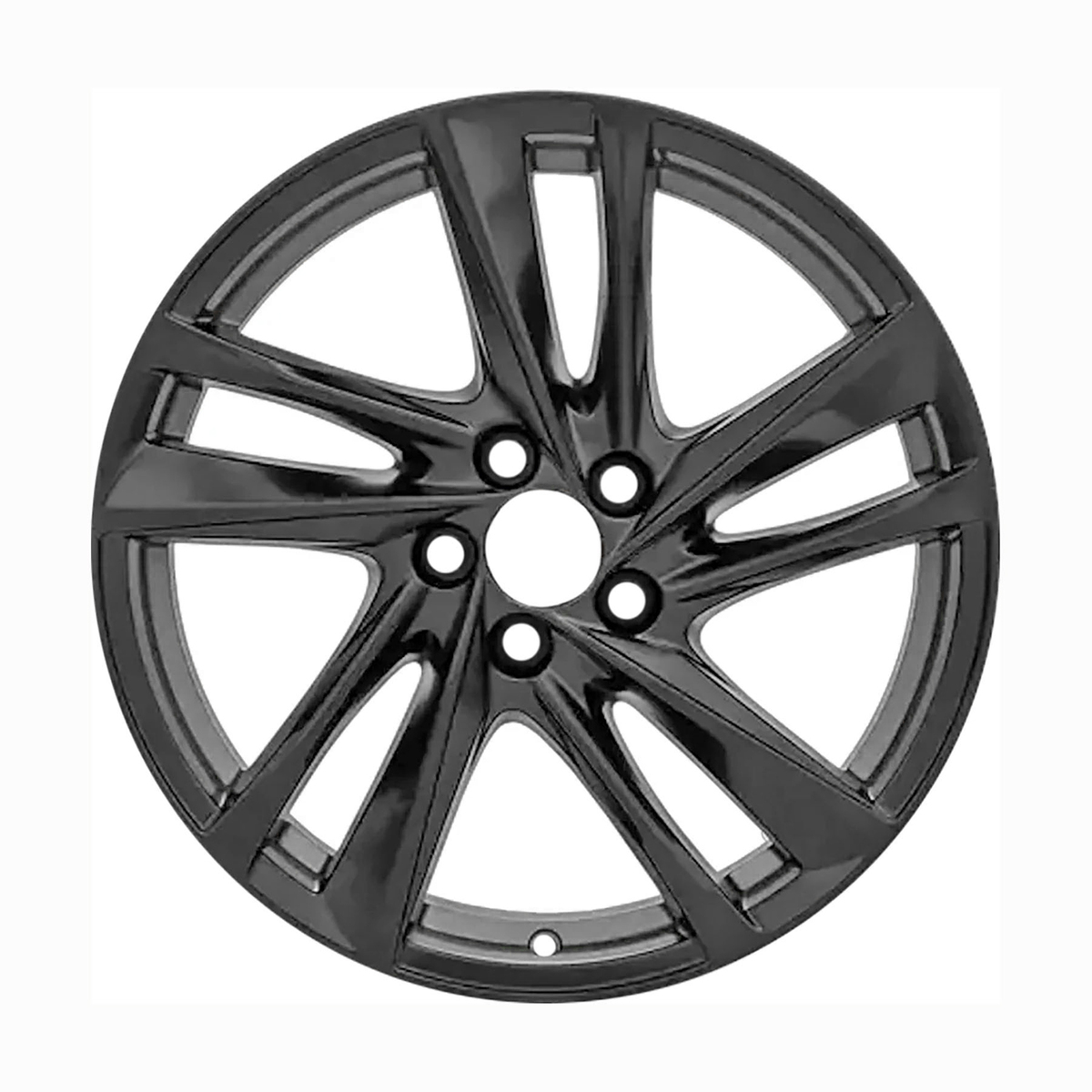 ALY04877U46 OEM & Replacement Wheel 19" 5x115.0 All Painted Black With Bronze Accents
