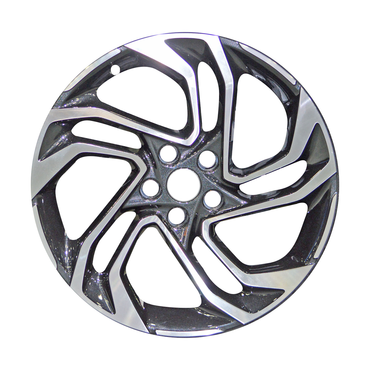 ALY14116U45 OEM & Replacement Wheel 19" Machined Black Metallic