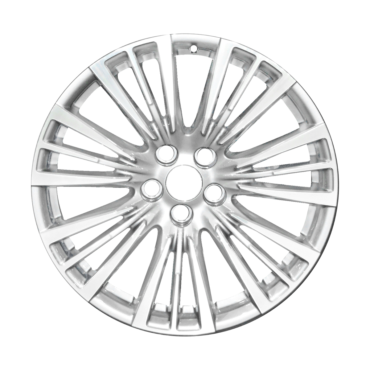 ALY04888U10 OEM Factory Wheel 20" 5x120.0 Machined Dark Silver