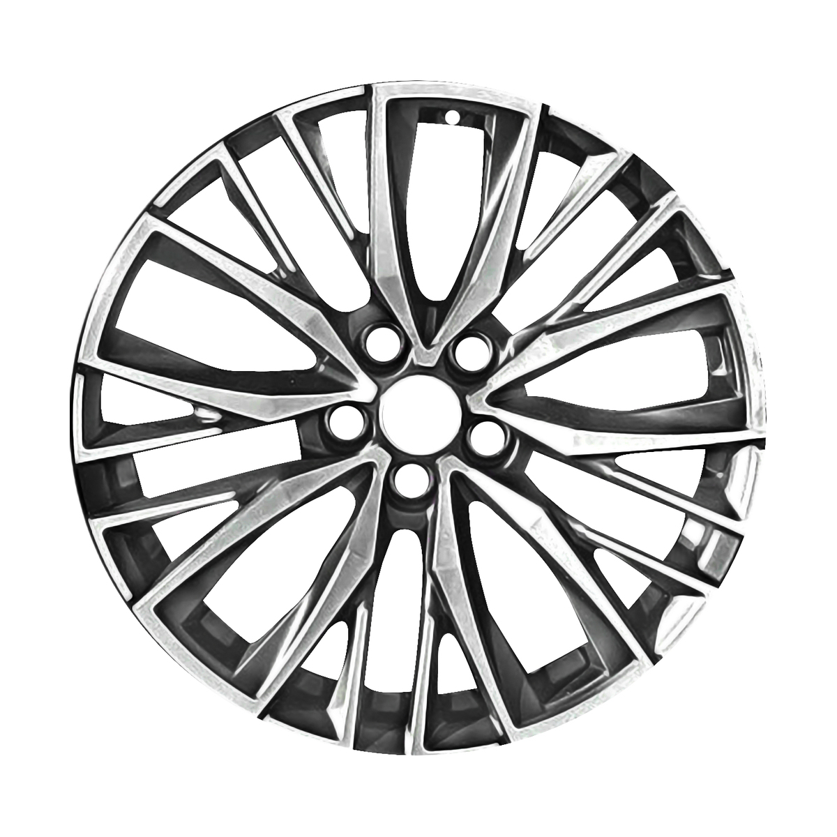 ALY04889U30 OEM & Replacement Wheel 20" 5x120.0 Machined Dark Bluish Charcoal Satin