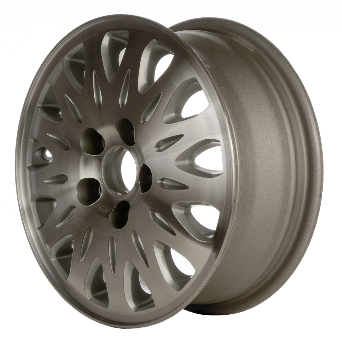 OW-99KDW6 OEM & Replacement Wheel 15" Medium Sparkle Silver
