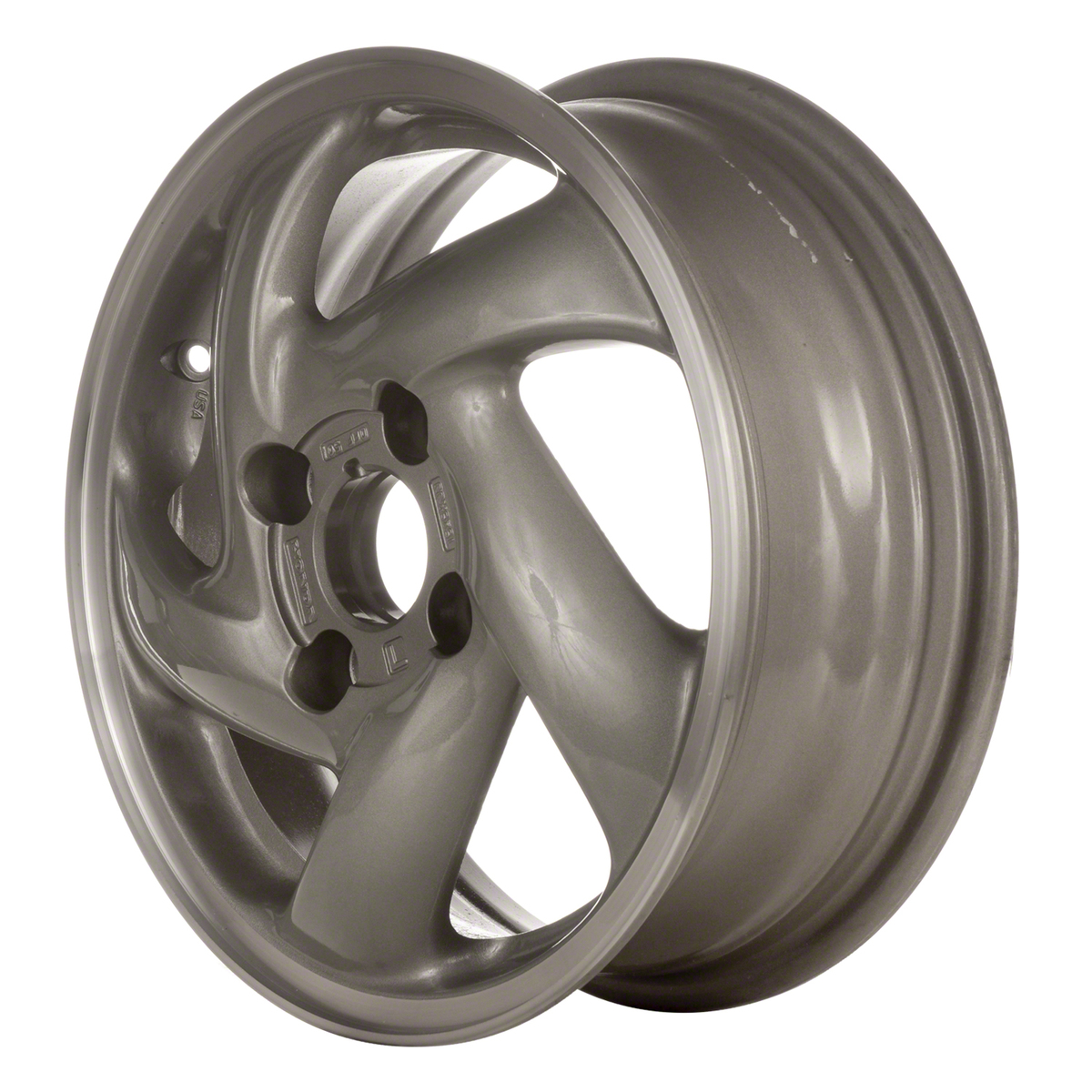 OW-Q6N9PQ OEM & Replacement Wheel 15" Silver Flange Cut
