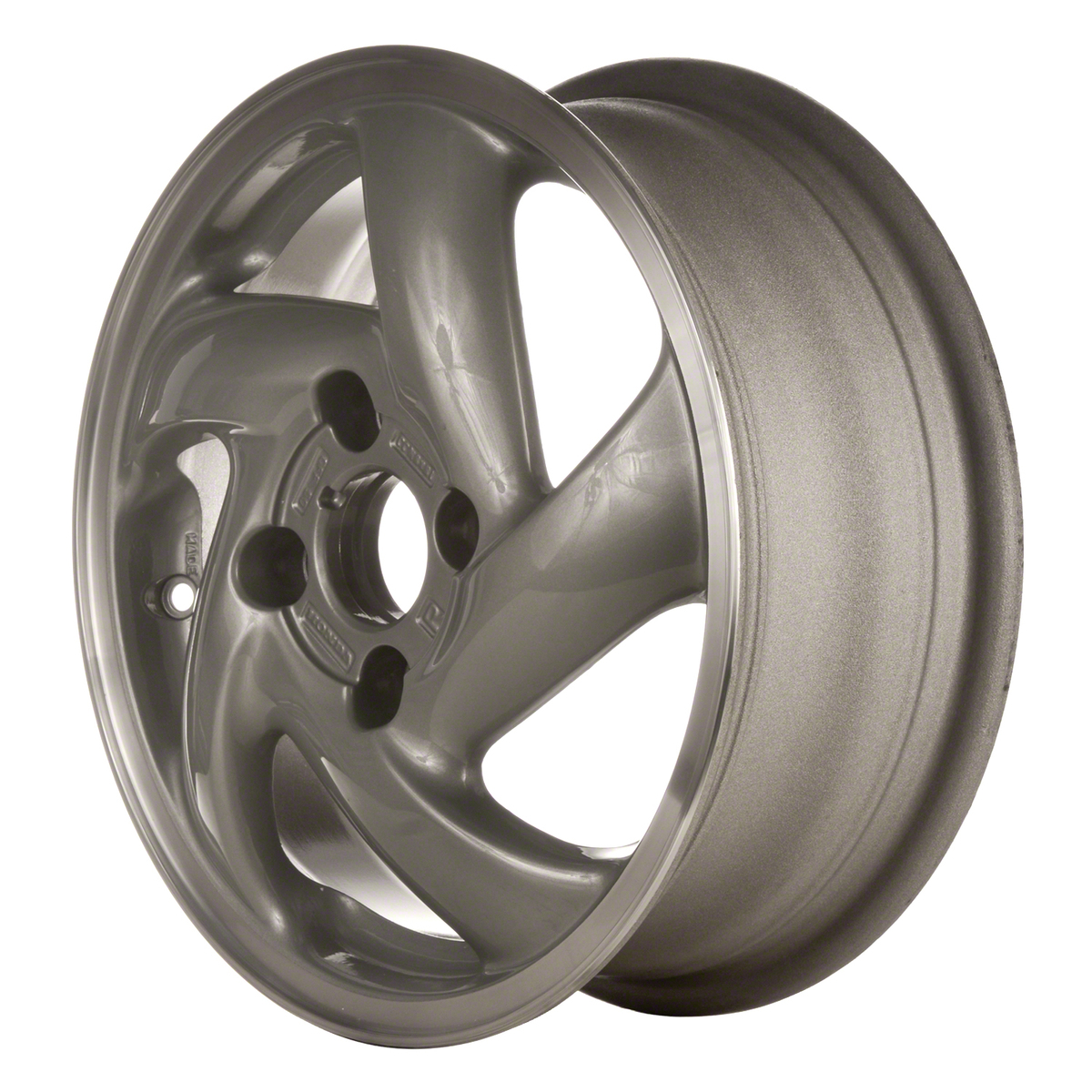 OW-Z6BRSH OEM & Replacement Wheel 15" Silver Flange Cut