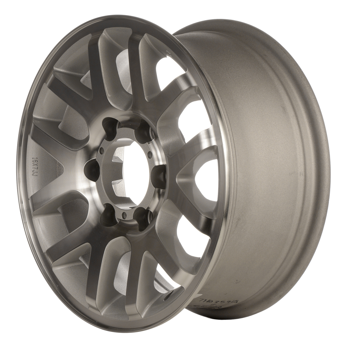 ALY64232U10 OEM & Replacement Wheel 16" Bright Silver Acrylic Textured