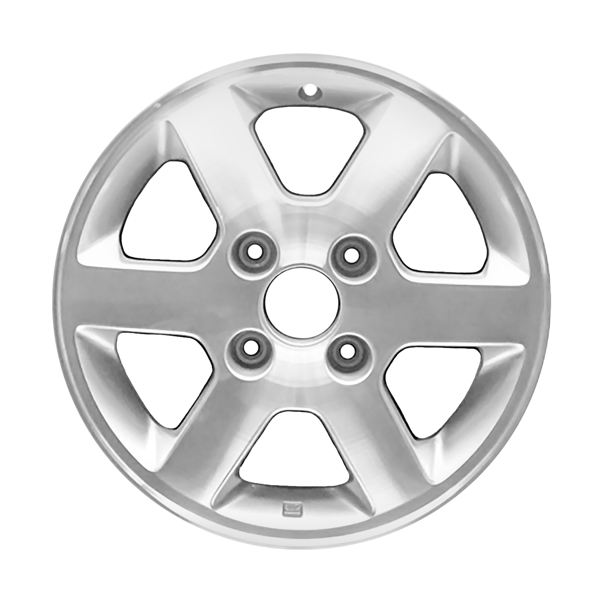 OW-S7F2B9 OEM Factory Wheel 15" 4x4.5 Sparkle Silver Textured