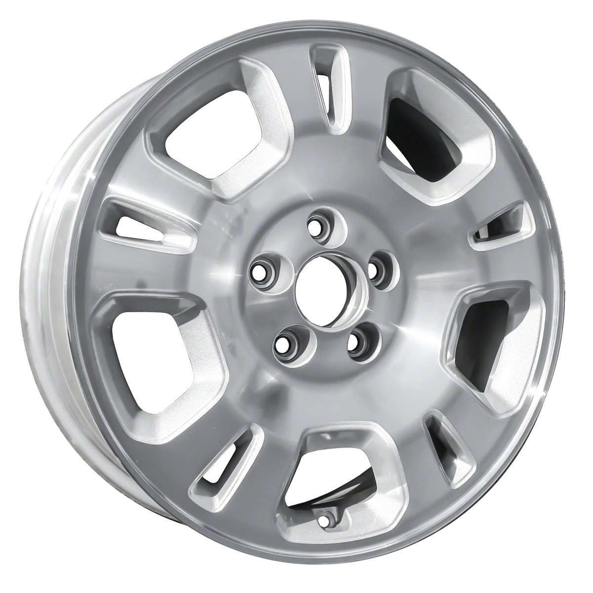 ALY71713U10 OEM & Replacement Wheel 17" 5x4.5 Machined And Silver