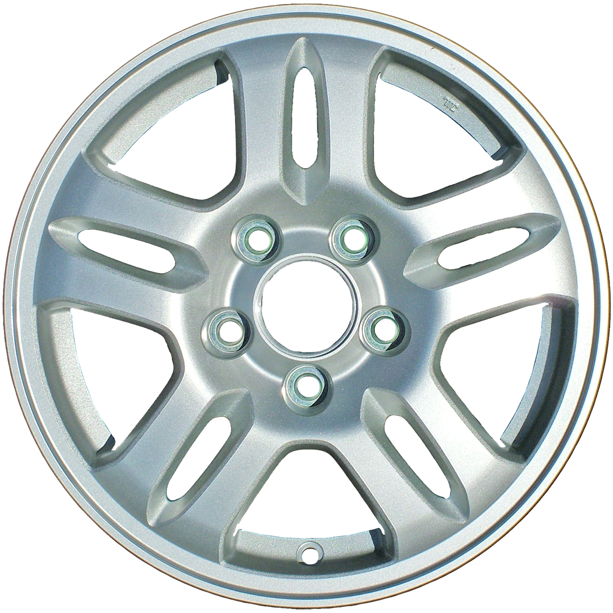 OW-3YWBYV OEM Factory Wheel 15" 5x4.5 Sparkle Silver With Texturedure