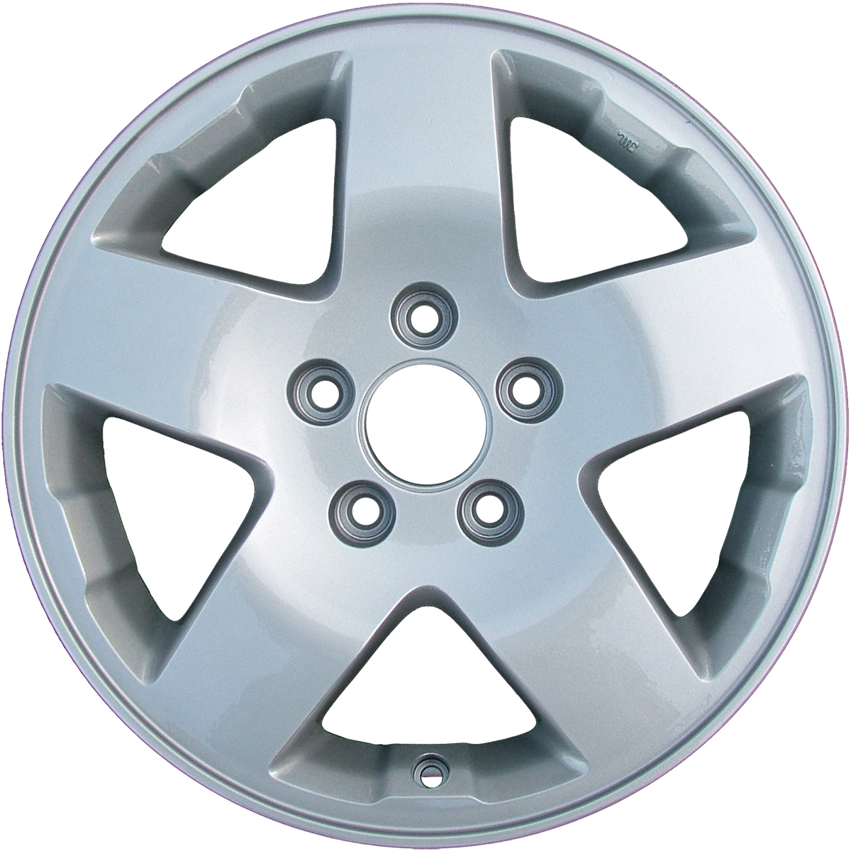 OW-BK5GX3 OEM Factory Wheel 16" 5x4.5 Bright Silver Full Face