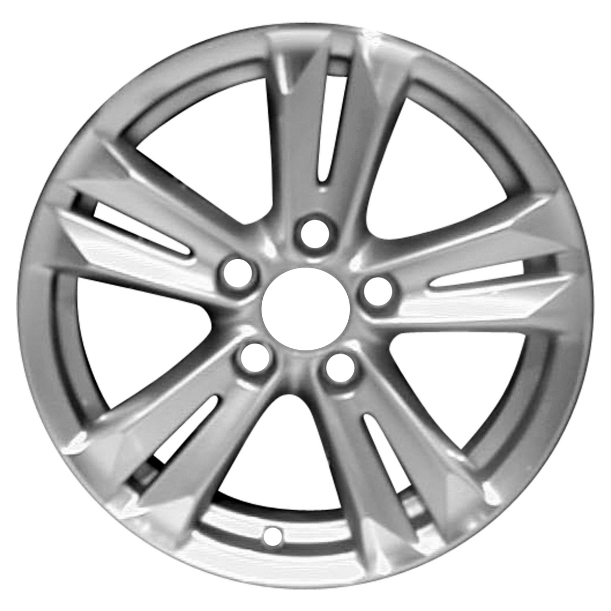 OW-NEEGTD OEM Factory Wheel 16" 5x4.5 Machined And Medium Silver Metallic