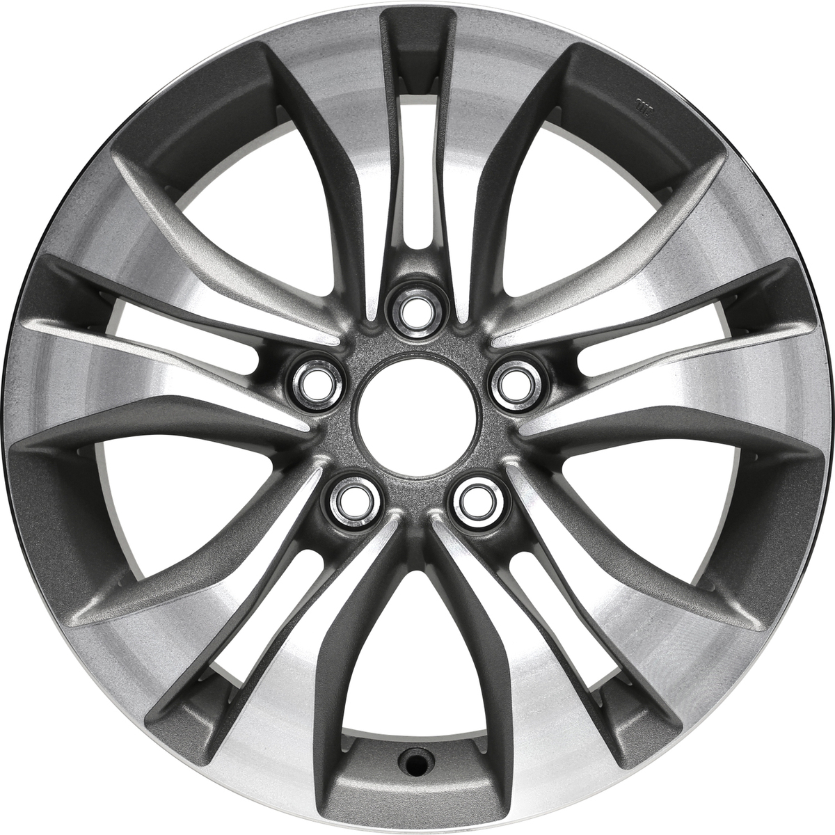 ALY64046U30 OEM & Replacement Wheel 16" 5x4.5 Machined And Grey (Smooth Pockets)