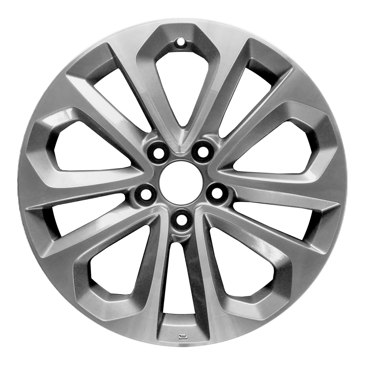 OW-CC666R OEM Factory Wheel 18" 5x4.5 Machined And Bright Silver Metallic