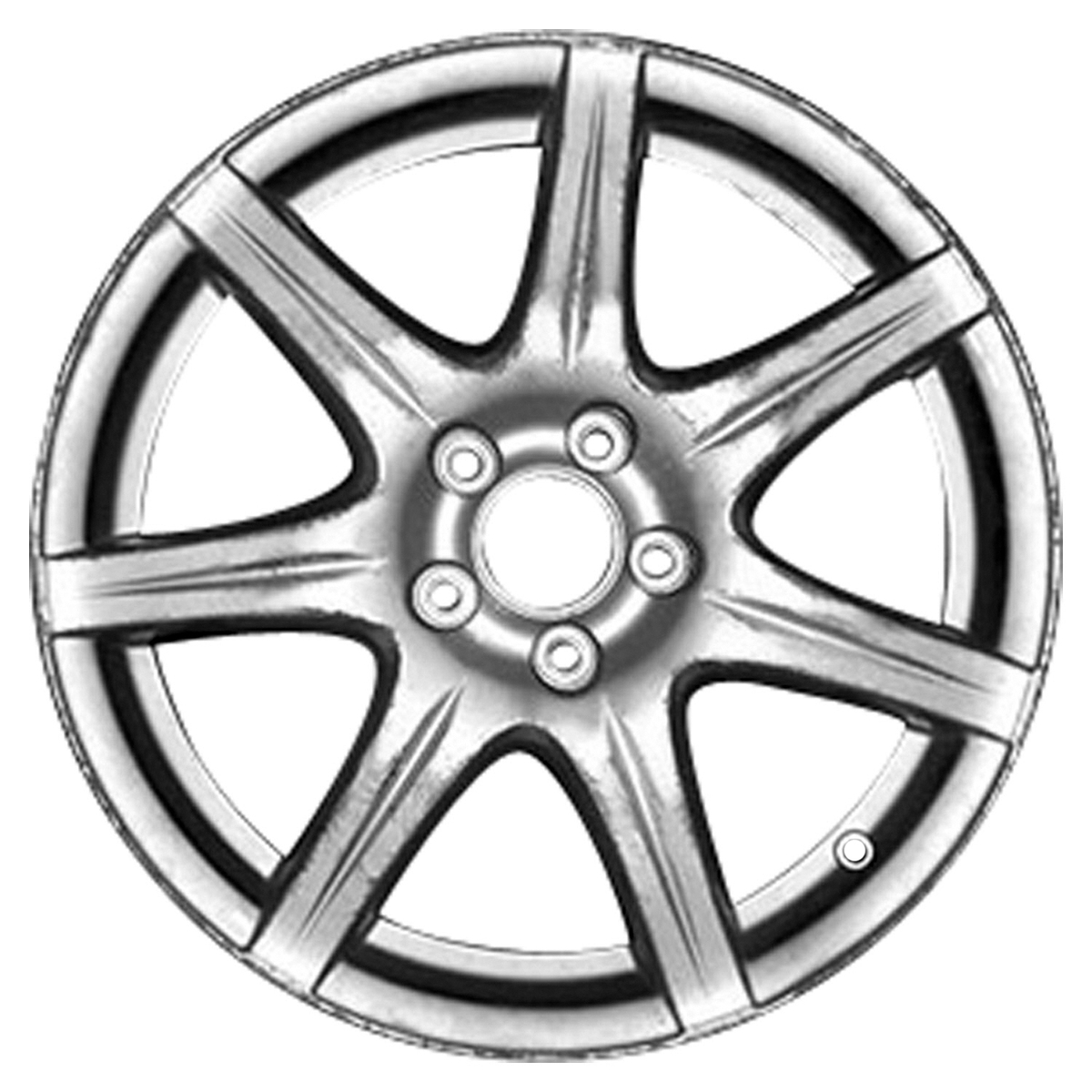OW-DPKJW3 OEM & Replacement Wheel 18" All Painted Bright Sparkle Silver