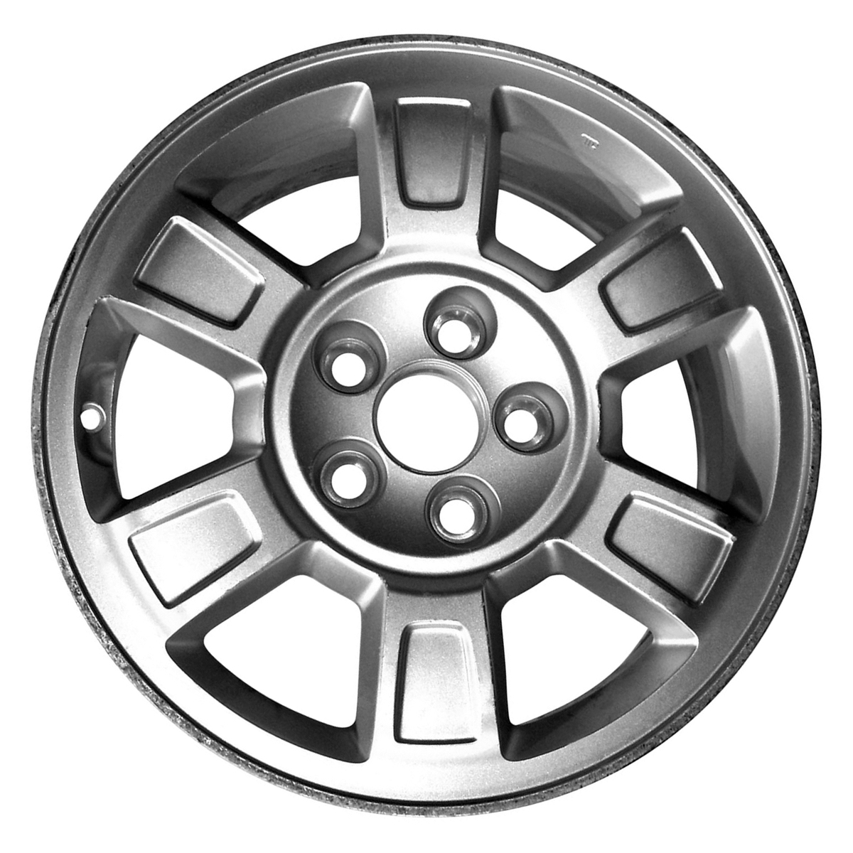 OW-9MX6HW OEM & Replacement Wheel 17" 5x120.0 Machined And Silver