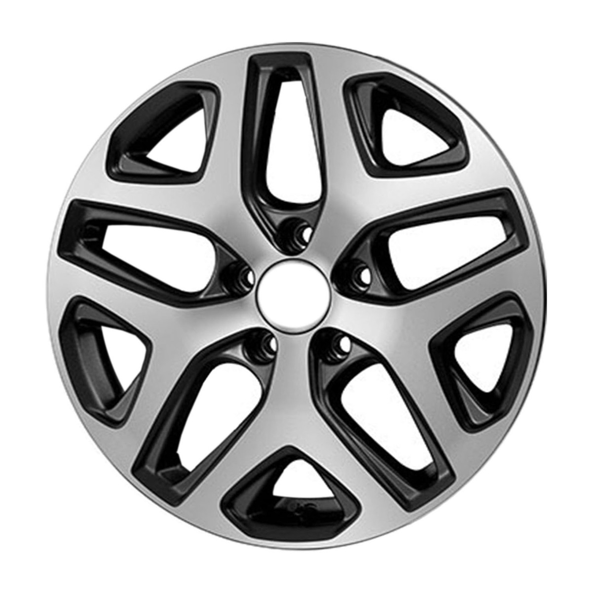 OW-VZQ7D6 OEM Factory Wheel 17" 5x4.5 Machined And Dark Silver Metallic