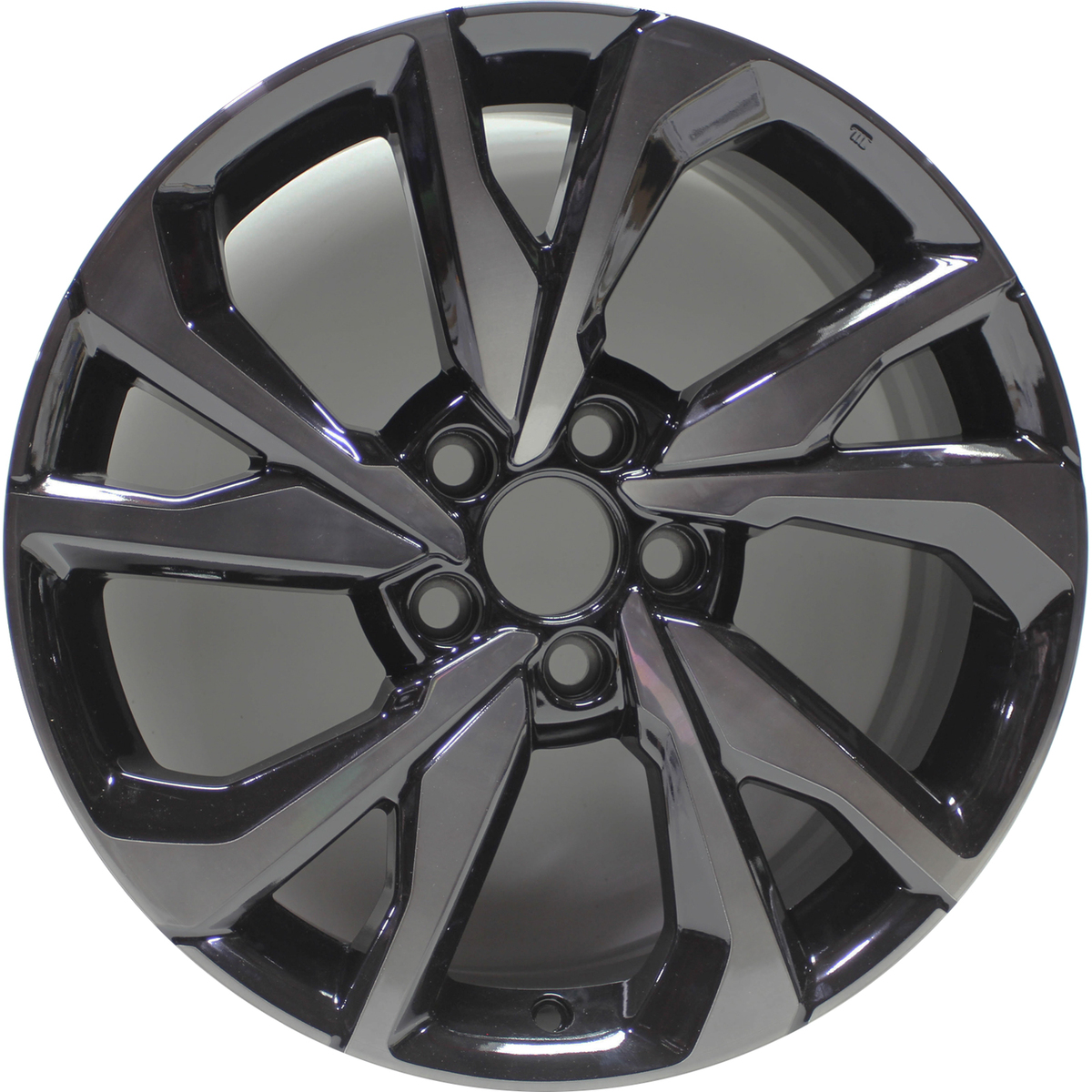 Refurbished 2017-2021 Honda Civic 18" Machined Black Smoked Liquid Clear Aluminum Alloy Factory OEM Wheel (OW-A4BG3H-U46)