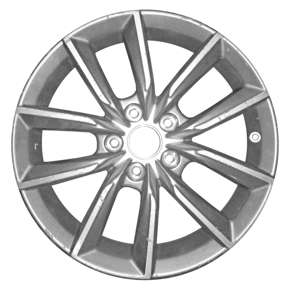 OW-PU7NV8 OEM Factory Wheel 17" All Painted Bluish Silver