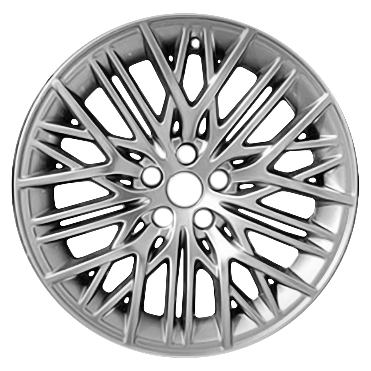 OW-QCSKFQ OEM & Replacement Wheel 19" 5x4.5 All Ptd Light Hyper Silver