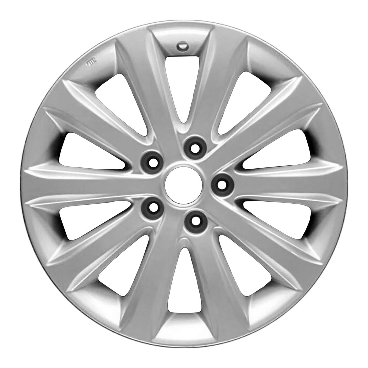 OW-WF5WX5 OEM & Replacement Wheel 17" 5x4.5 All Painted Light Smoked Hyper Silver