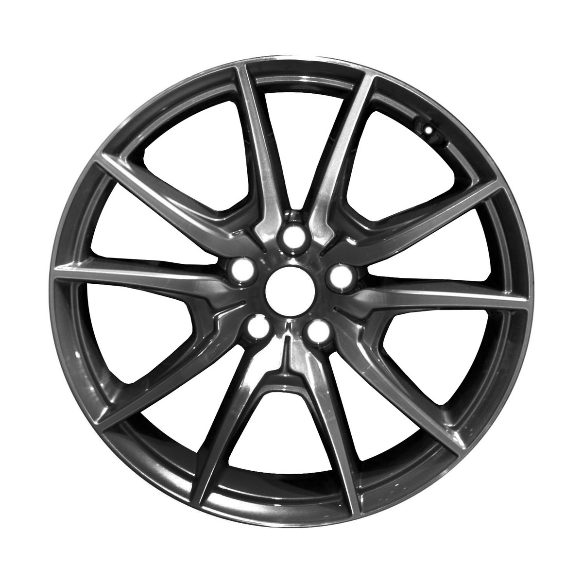 OW-2X4W66 OEM Factory Wheel 19" 5x4.5 Machined With Dark Gray Metallic Accents