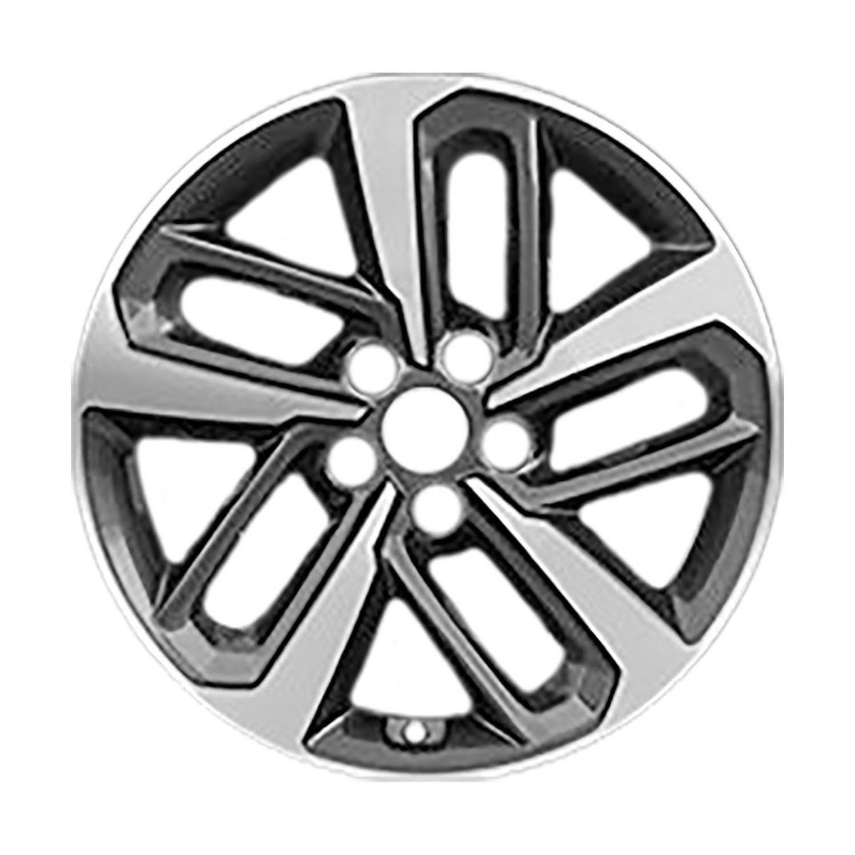 OW-KSAT49 OEM Factory Wheel 18" 5x4.5 Machined And Dark Charcoal