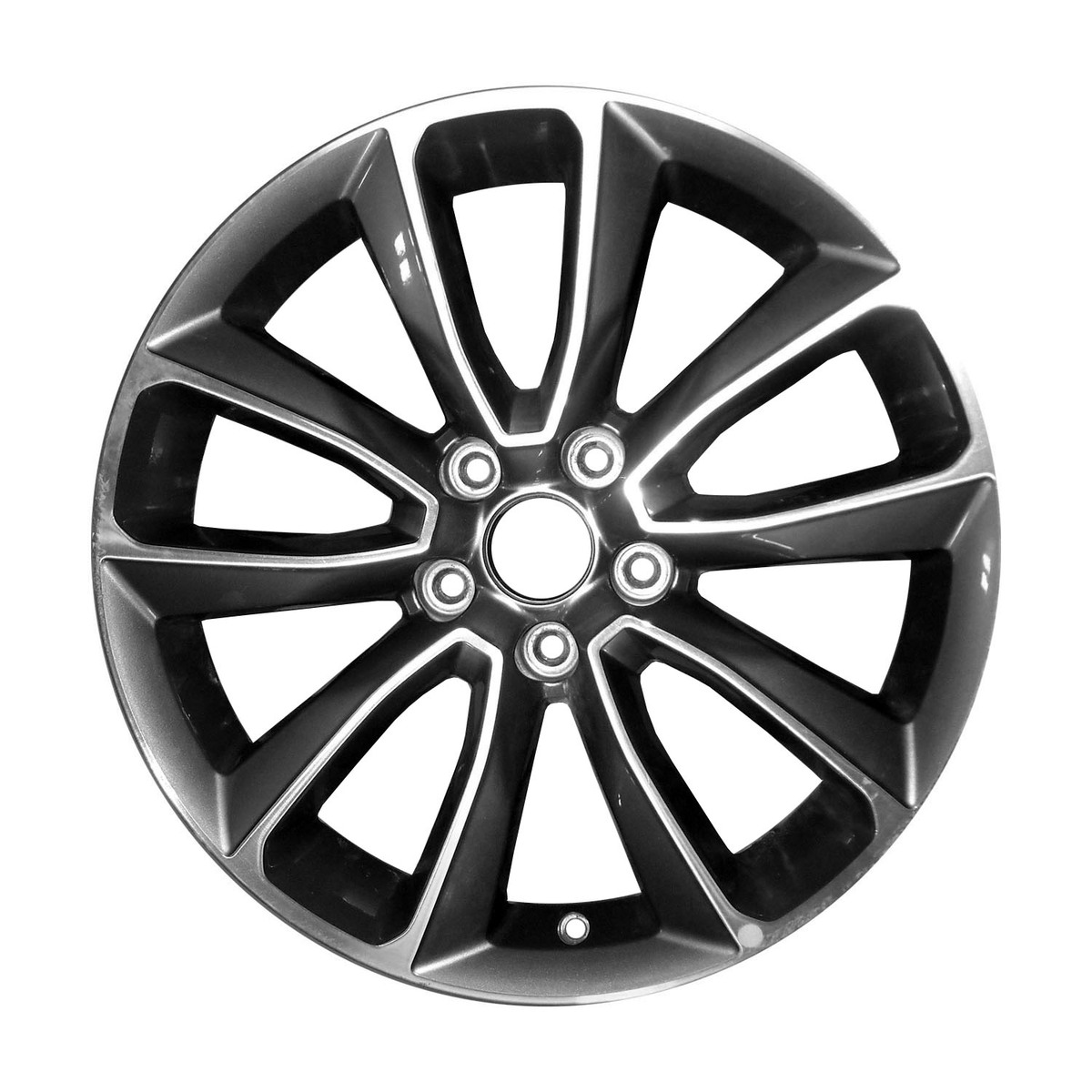 OW-W9GNCF OEM Factory Wheel 18" 5x4.5 Machined And Dark Silver Metallic