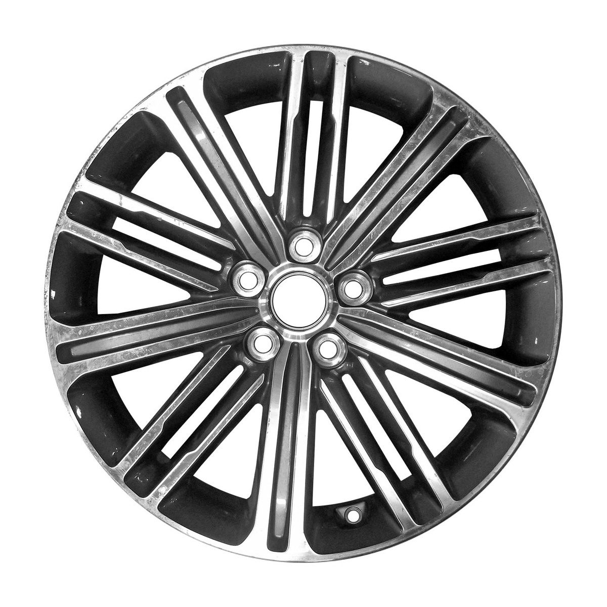 OW-AYJ3UC-U15 Reconditioned OEM Wheel 18" 5x4.5 Machined/dark Silver