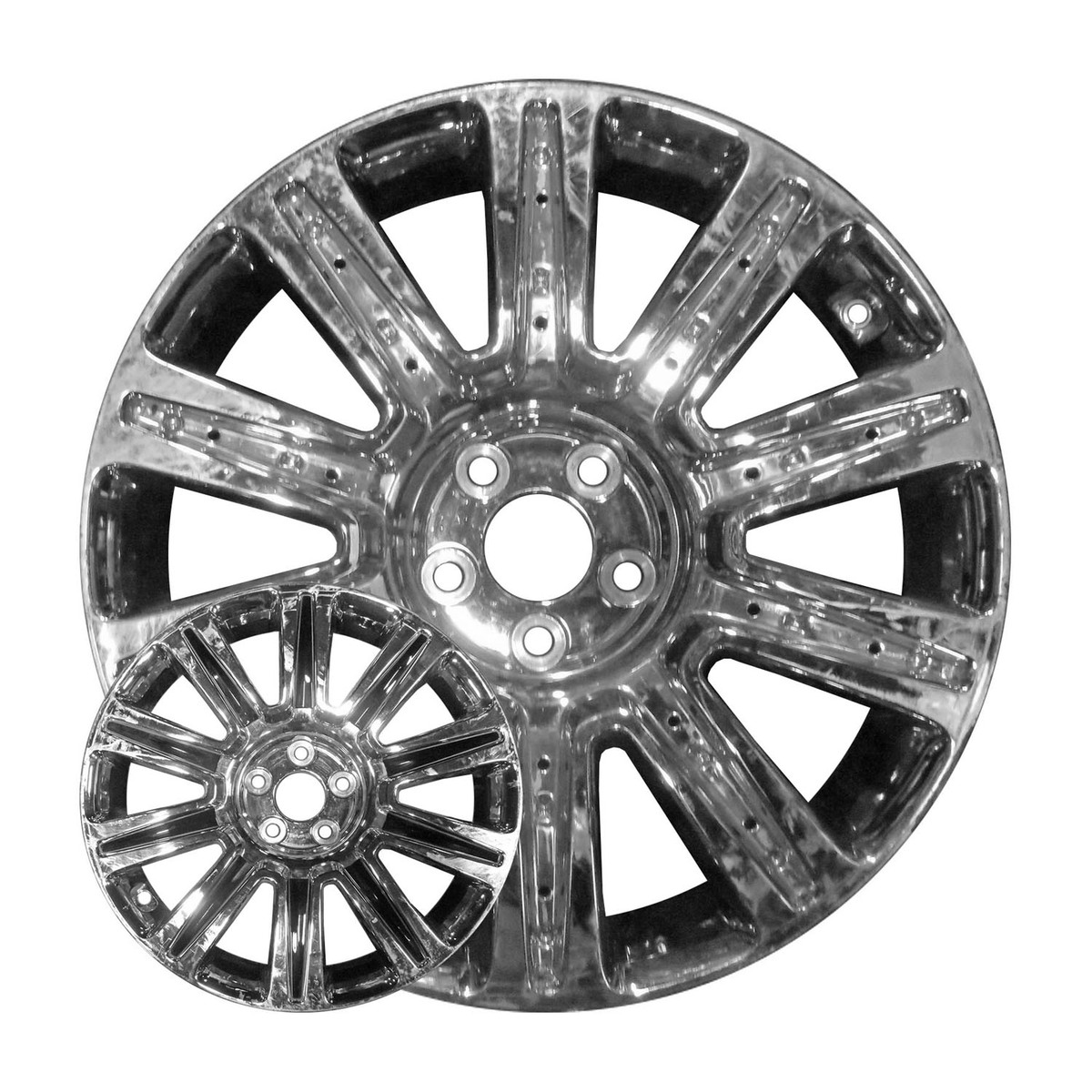 OW-M8X3GC OEM & Replacement Wheel 19" 5x4.5 Light Pvd O.e. Chrome