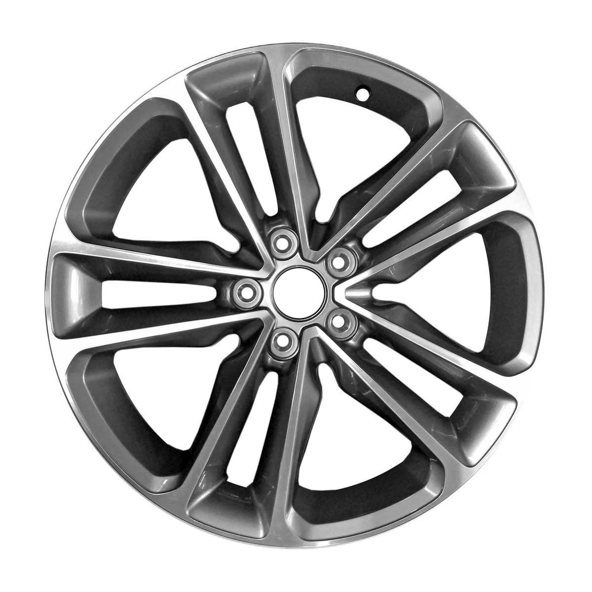 OW-AMYYH4-A35 Reconditioned OEM Wheel 19" 5x4.5 Machined And Medium Charcoal