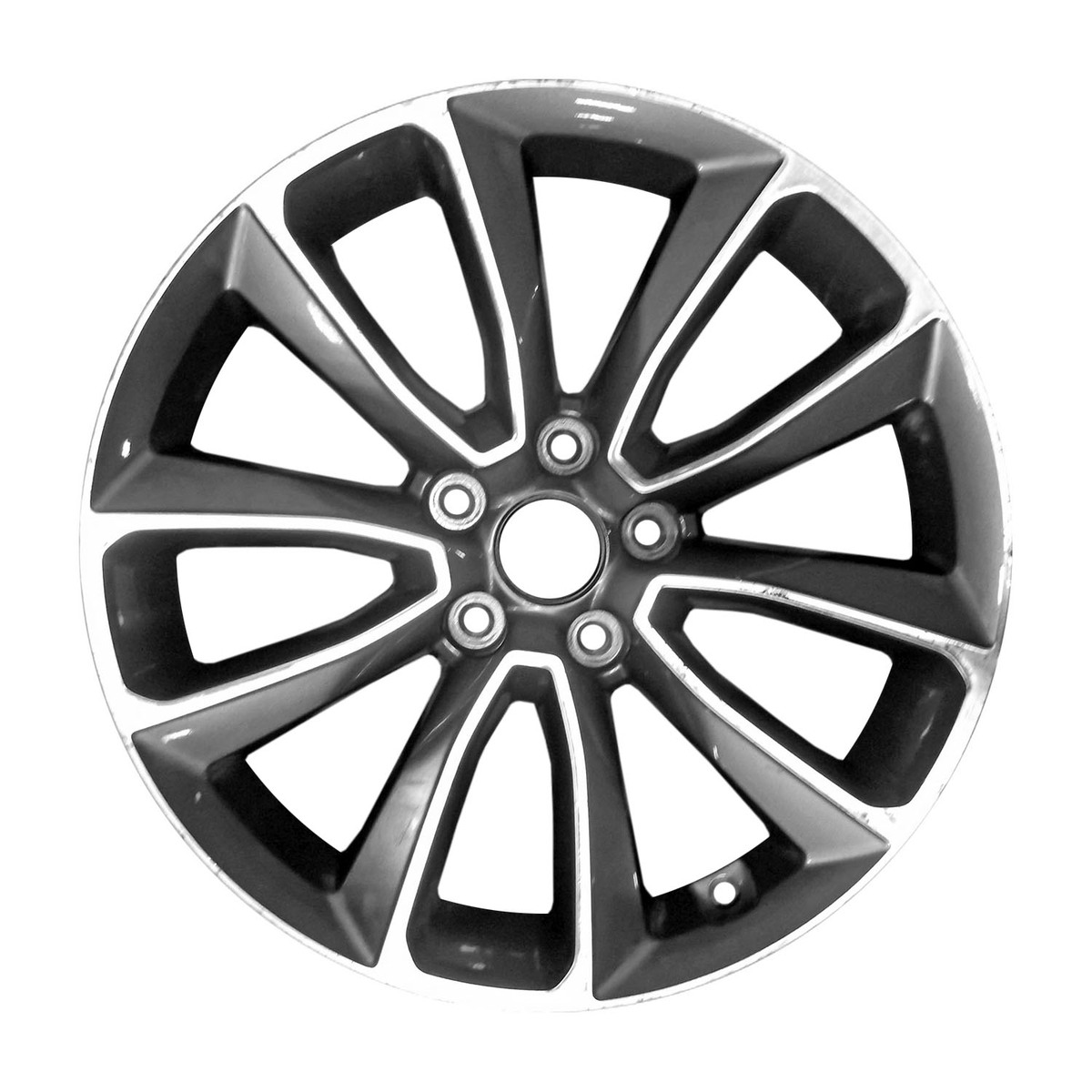 OW-RXBVBP OEM Factory Wheel 18" 5x4.5 Machined And Dark Silver Metallic