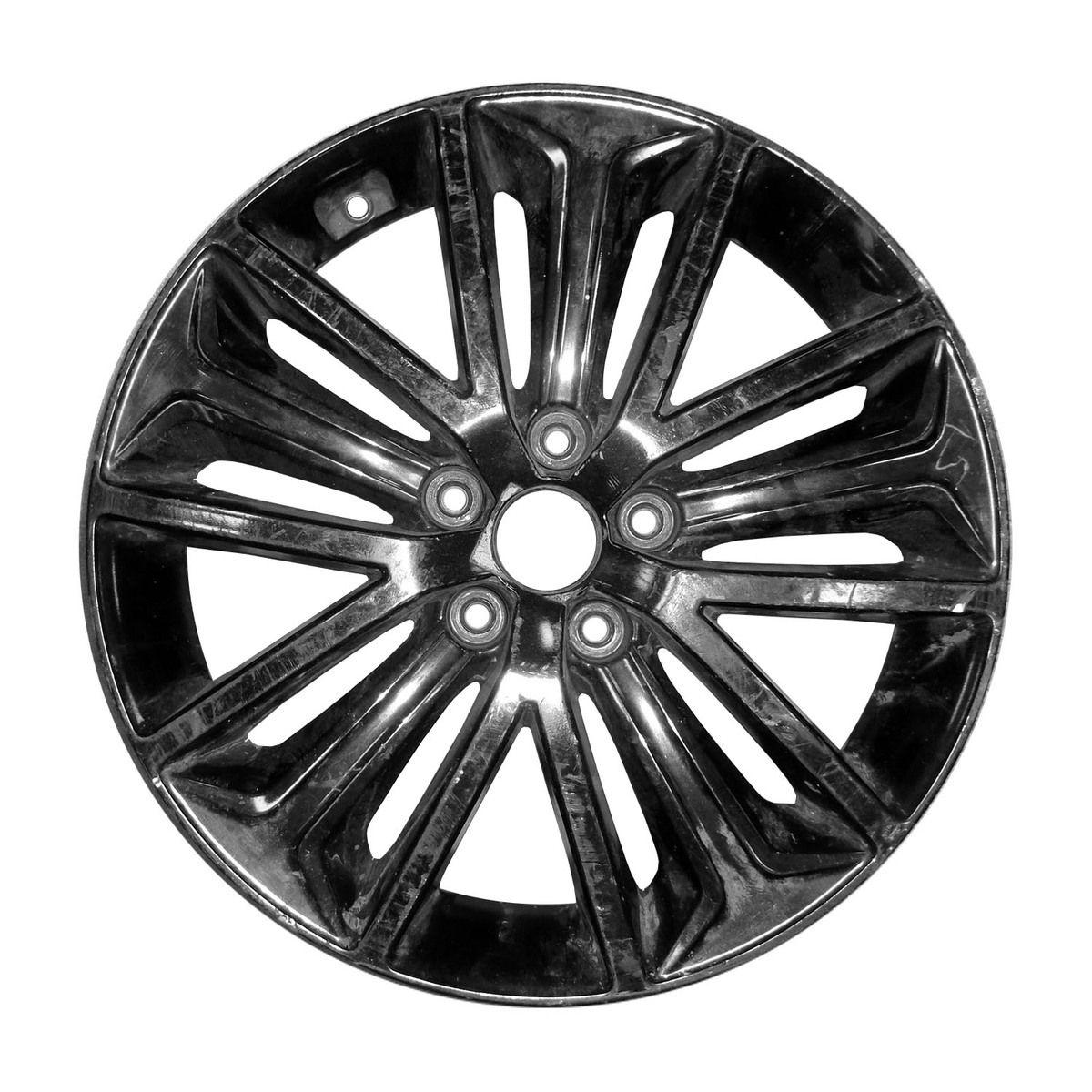 OW-BNRFZQ OEM & Replacement Wheel 18" 5x4.5 All Painted Gloss Black No Clear