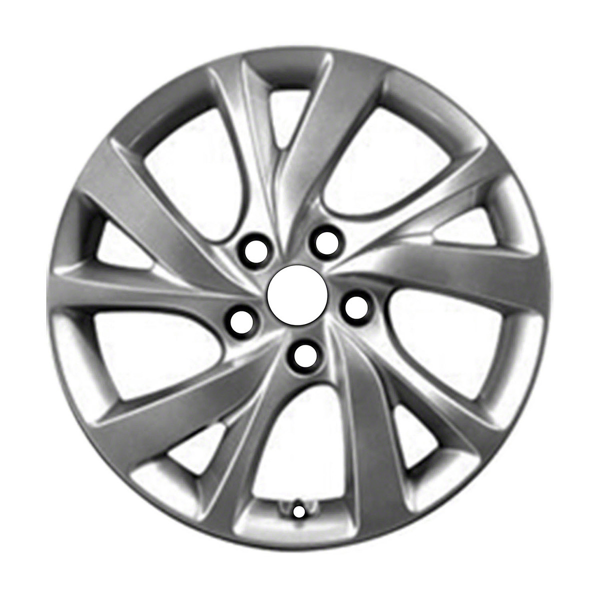 OW-294M2M OEM Factory Wheel 17" 5x4.5 Silver