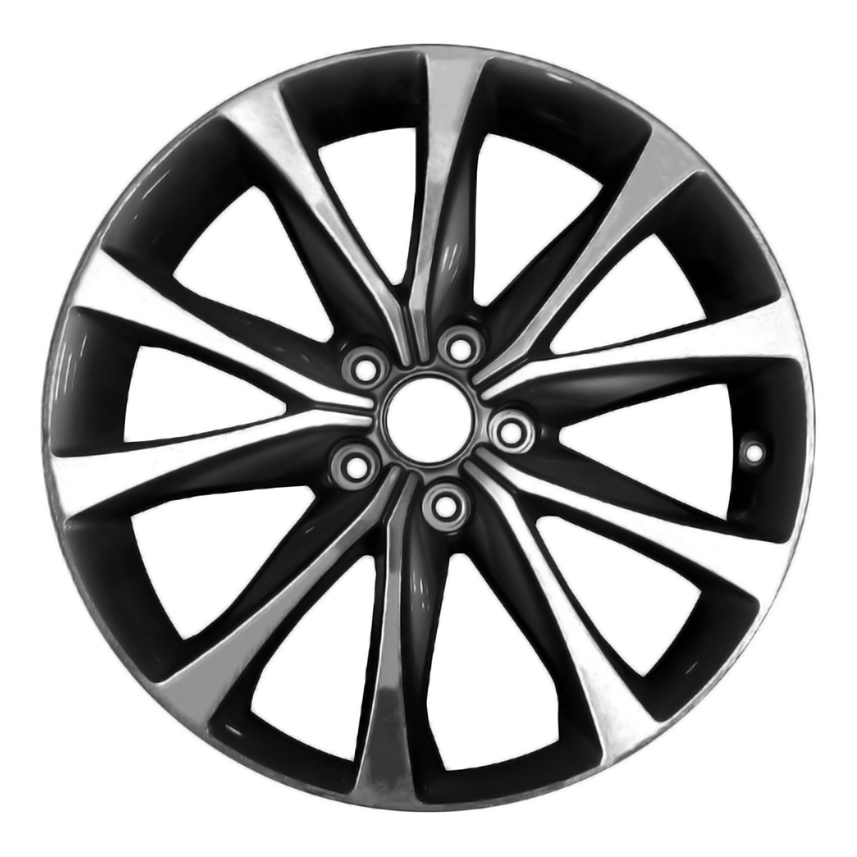 OW-WHBWG2 OEM Factory Wheel 18" 5x4.5 Machined And Dark Silver Metallic