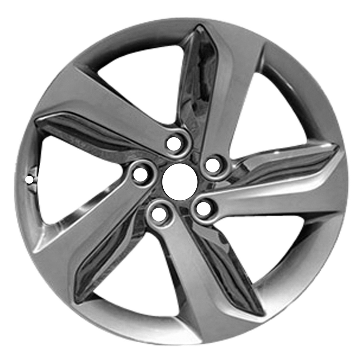 OW-PS84VX OEM Factory Wheel 18" 5x4.5 Medium Smoked Hypersilver