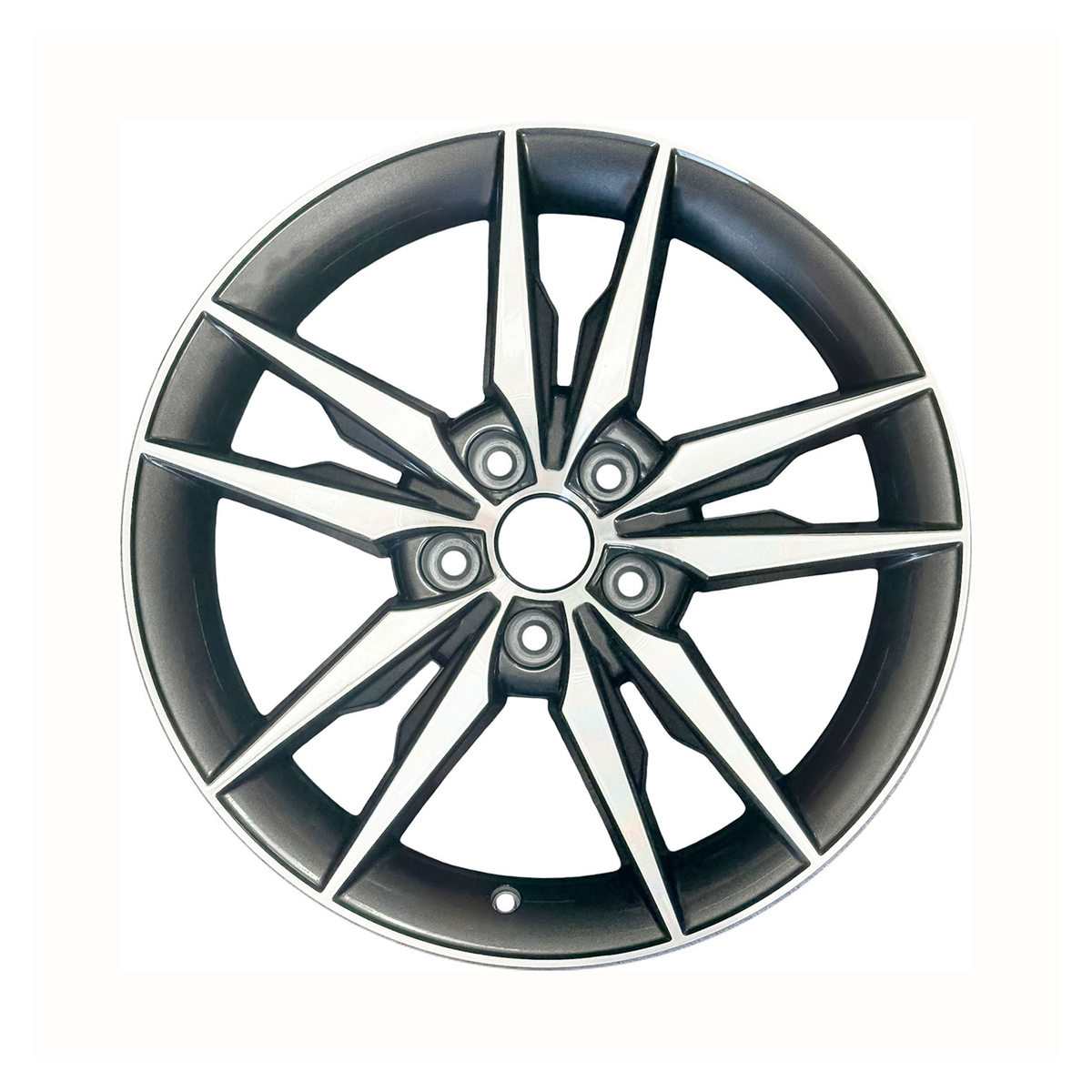 OW-RSU2BG OEM Factory Wheel 18" 5x4.5 Machined With Dark Charcoal Accents