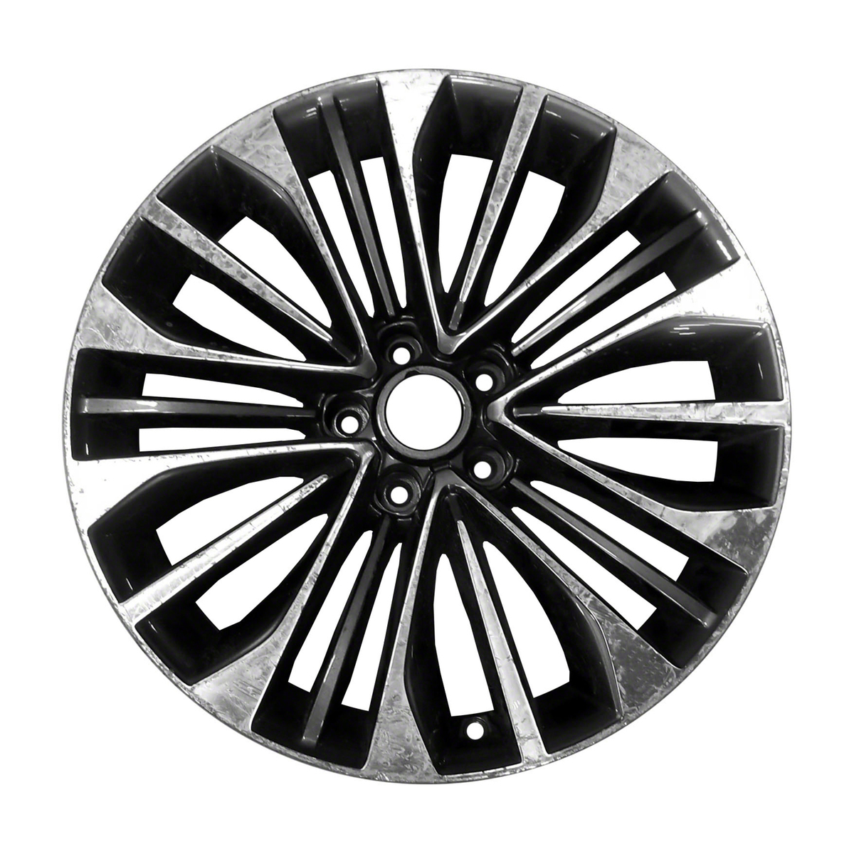 OW-N48KMZ OEM & Replacement Wheel 19" 5x4.5 Machined And Dark Charcoal Metallic