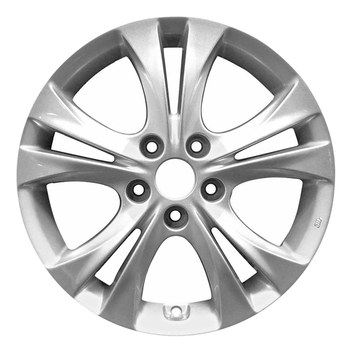 OW-AQCQPC OEM Factory Wheel 17" 5x4.5 All Painted Silver
