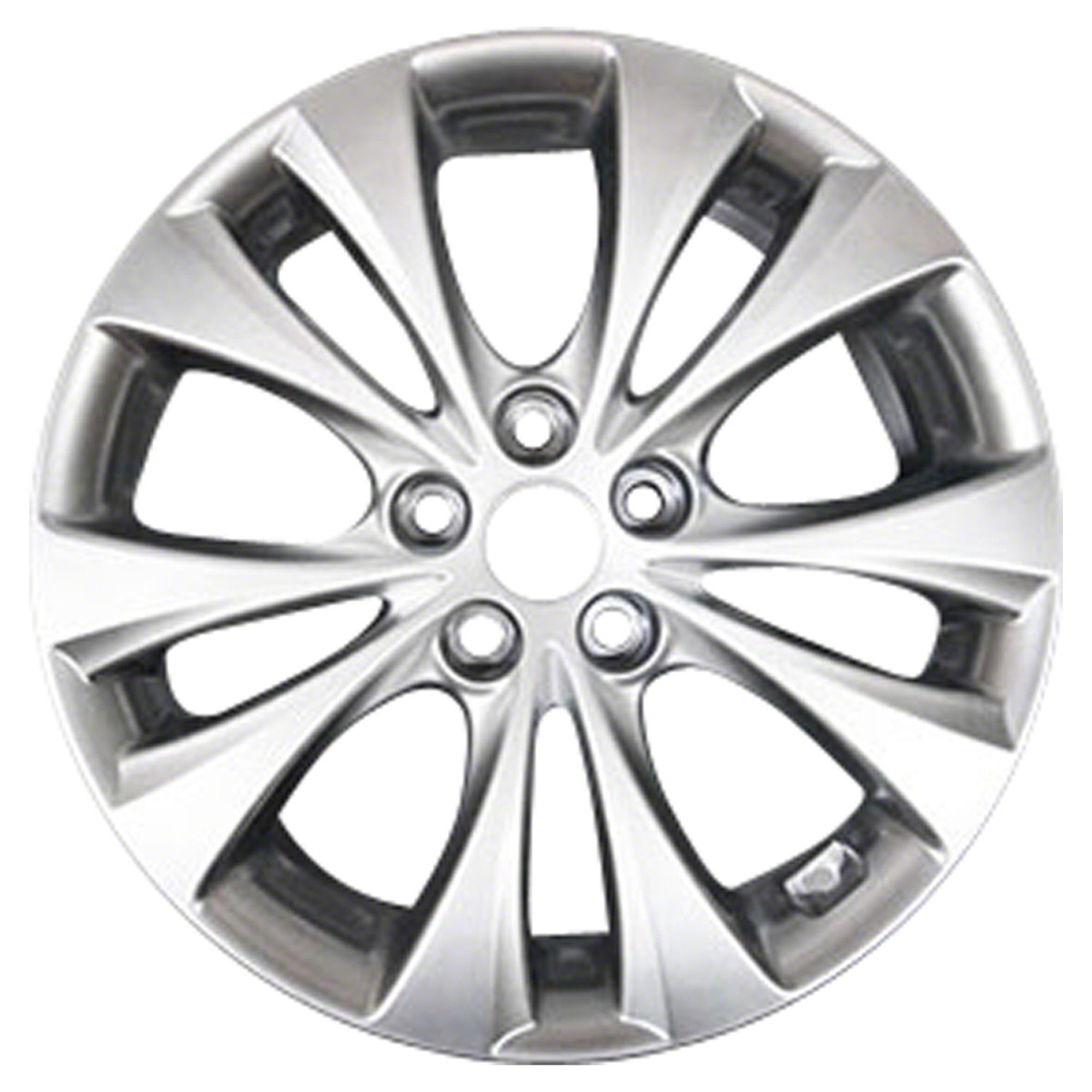 OW-A27KQP-U20 OEM Factory Wheel 18" 5x4.5 All Painted Bright Silver W/black Primer