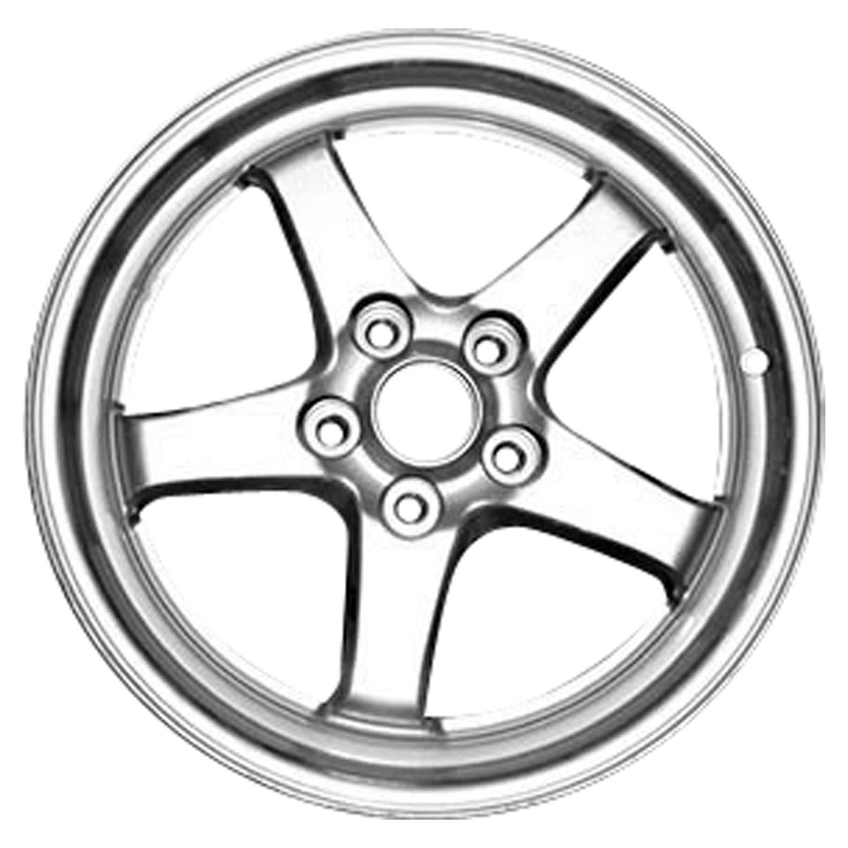 OW-XKGKXH OEM & Replacement Wheel 17" 5x4.5 All Painted Bright Silver