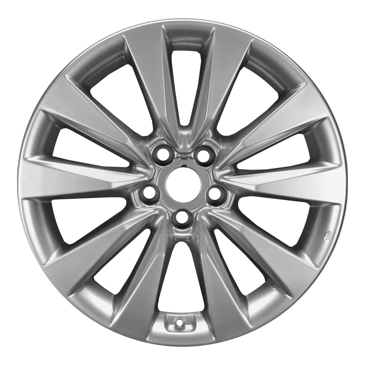 OW-JTAQSA OEM Factory Wheel 19" 5x4.5 All Painted Bright Hyper Silver