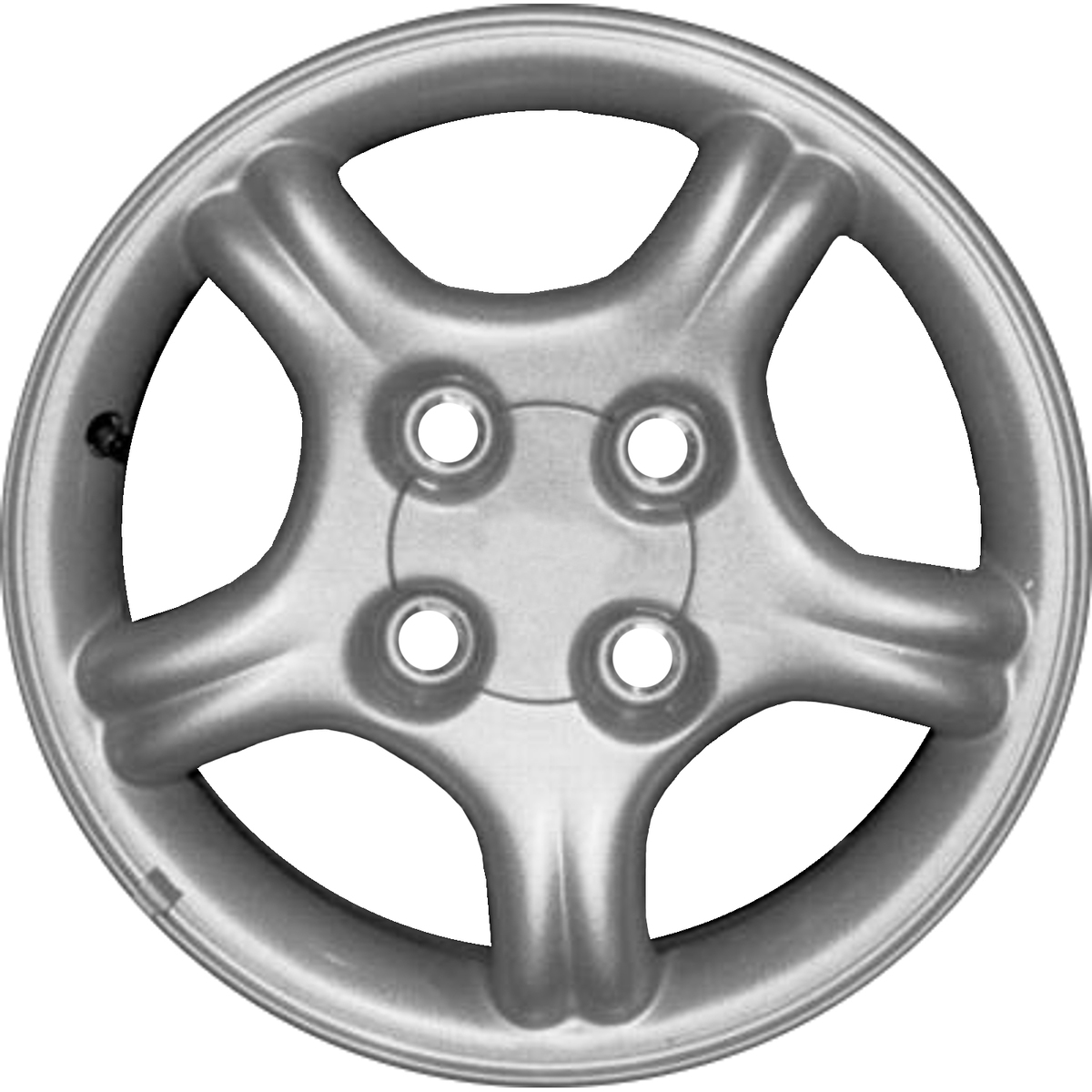 OW-QGUBQM OEM & Replacement Wheel 15" 4x4.5 Silver