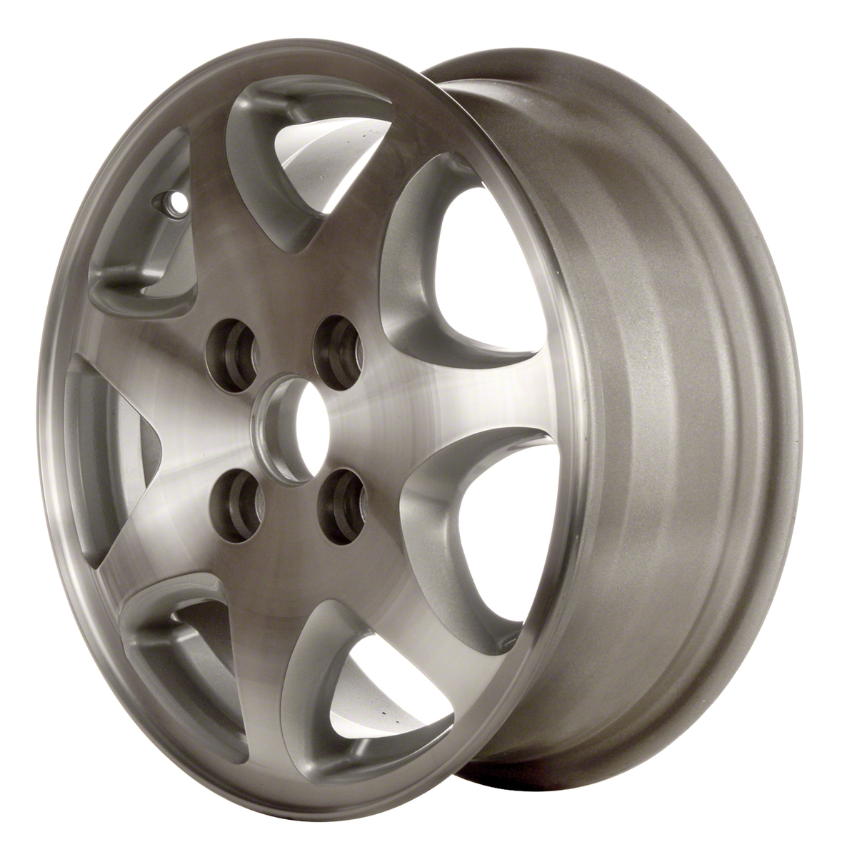 OW-9QGK2U OEM Factory Wheel 15" 4x4.5 Medium Sparkle Silver