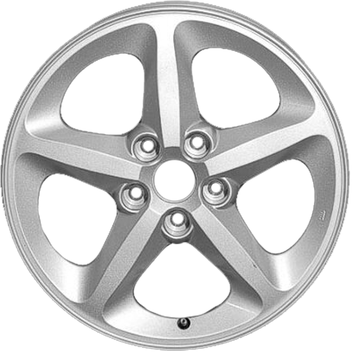 OW-7ZDBAF OEM Factory Wheel 17" 5x4.5 All Painted Silver