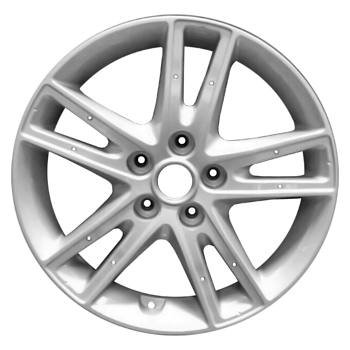 OW-ASVR6M-U20 OEM Factory Wheel 17" 5x4.5 Silver/chrome Spoke Insert Not Included