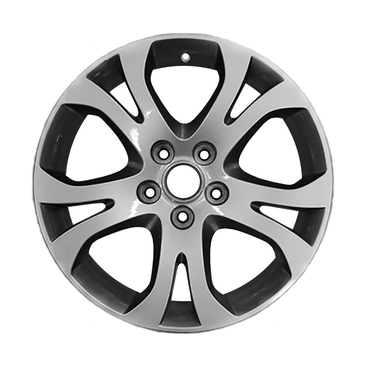 OW-FD3A7Z OEM & Replacement Wheel 17" 5x4.5 All Painted Silver